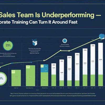Why Your Sales Team Is Underperforming – And How Corporate Training Can Turn It Around Fast